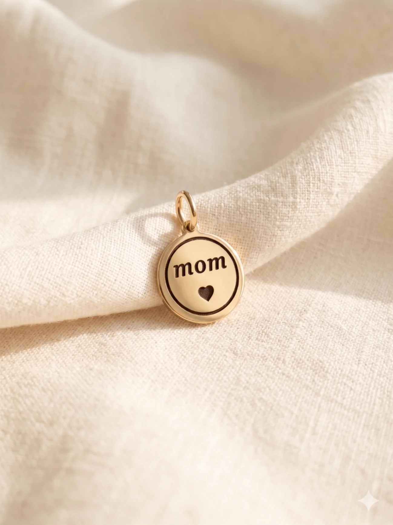 תליון Mom זהב
